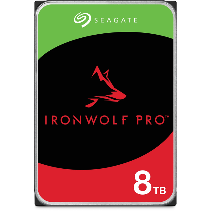 Seagate 8TB 3.5", 7200rpm, 256MB, IronWolf Pro, NAS HDD +Rescue, ST8000NT001 - Slika 1