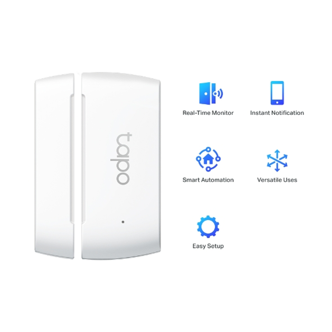 Senzor TP-Link Tapo T110 za vrata i prozore, Wi-Fi, bijeli (potreban Tapo Smart Hub) - Slika 2