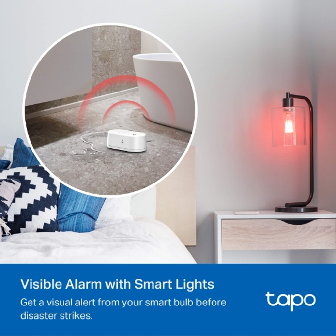 Senzor TP-Link Tapo T300, detektor curenja vode IP67, Wi-Fi, bijeli (potreban Tapo Smart Hub) - Slika 9