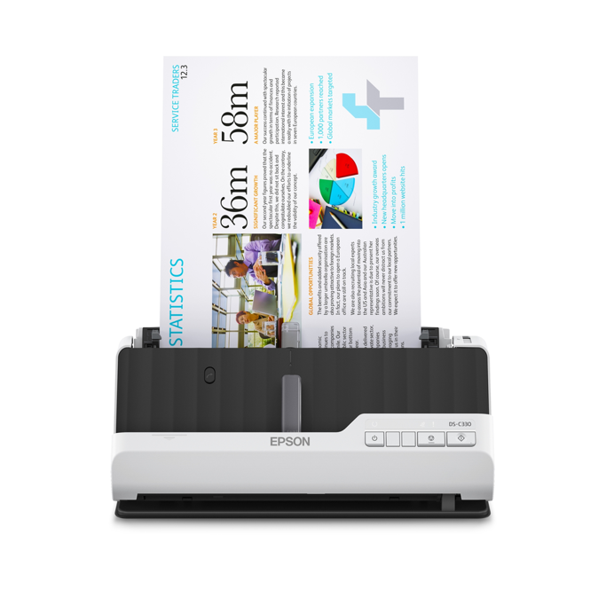 Skener Epson WorkForce DS-C330, A4, DADF, B11B272401 - Slika 2