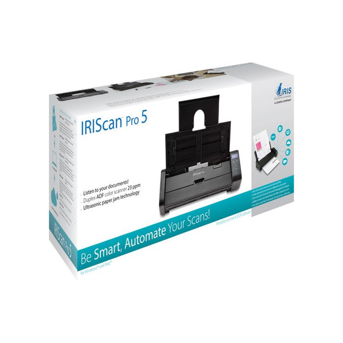 Skener I.R.I.S. IRIScan Pro 5, A4, duplex, ADF, crni, 459035 - Slika 3