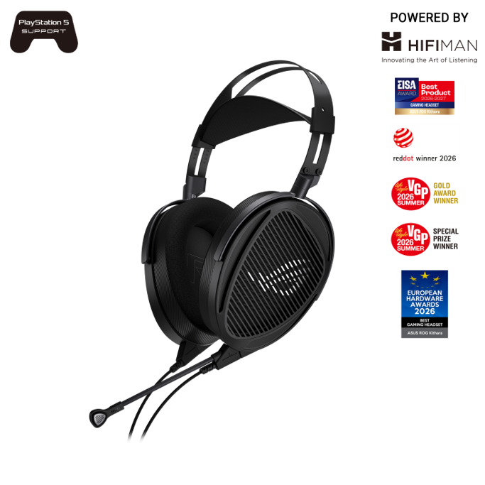 Slušalice Asus ROG Kithara, 3.5mm, crne, 90YH0470-BHUA00 (PC/MAC/PS4/PS5/NSW) - Slika 7