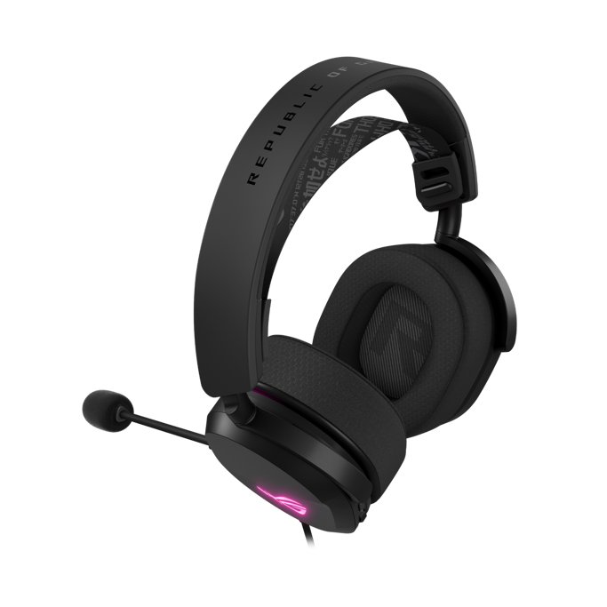 Slušalice Asus ROG Pelta Core, USB, crne, 90YH04E0-BHUA00 (PC/MAC/PS4/PS5/NSW) - Slika 4