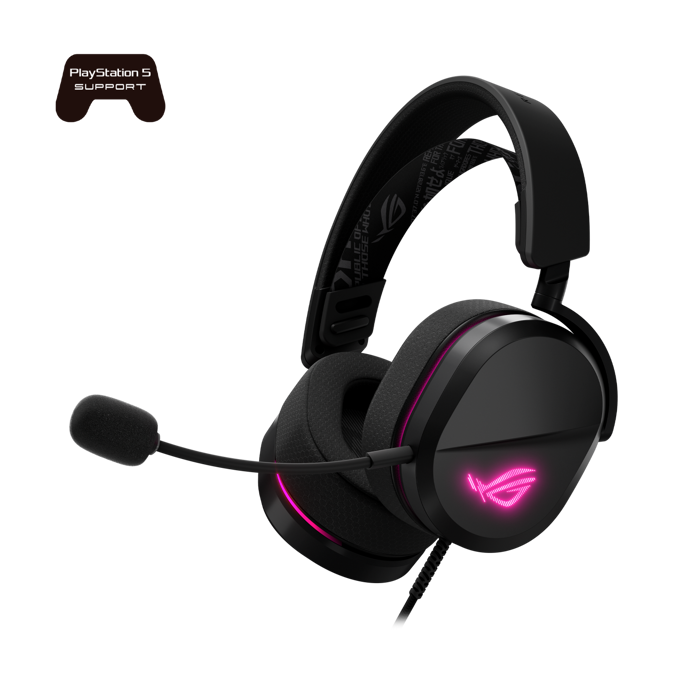 Slušalice Asus ROG Pelta Core, USB, crne, 90YH04E0-BHUA00 (PC/MAC/PS4/PS5/NSW) - Slika 9