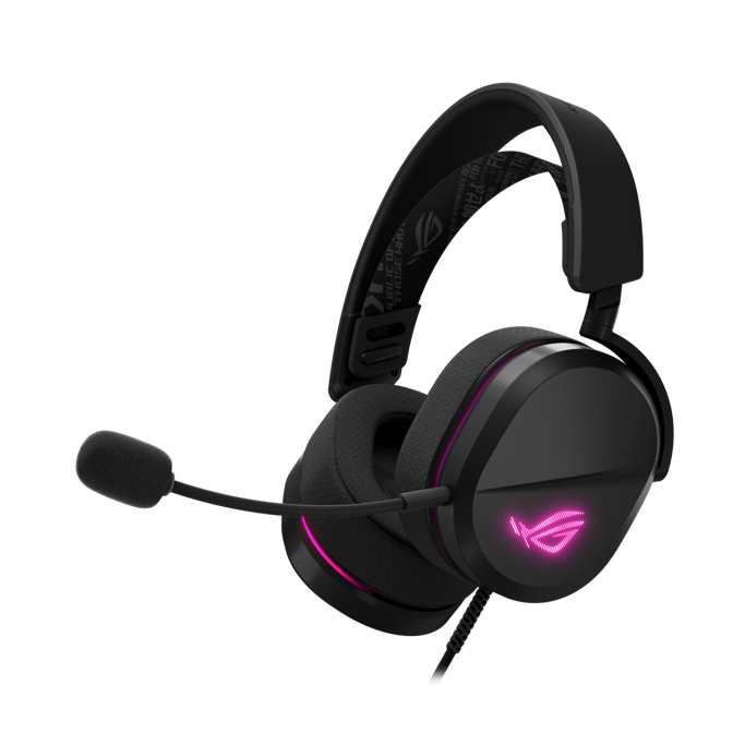 Slušalice Asus ROG Pelta Core, USB, crne, 90YH04E0-BHUA00 (PC/MAC/PS4/PS5/NSW) - Slika 1