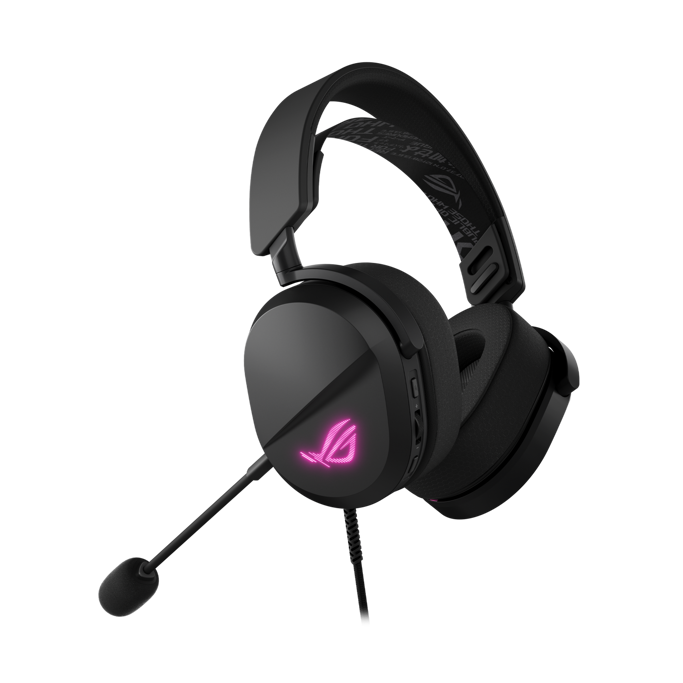 Slušalice Asus ROG Pelta Core, USB, crne, 90YH04E0-BHUA00 (PC/MAC/PS4/PS5/NSW) - Slika 2