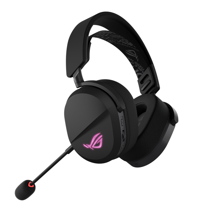 Slušalice Asus ROG Pelta, USB, BT, bežične, crne, 90YH0410-BHUA00 (PC/MAC/PS4/PS5/NSW) - Slika 1