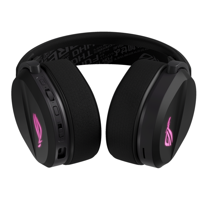 Slušalice Asus ROG Pelta, USB, BT, bežične, crne, 90YH0410-BHUA00 (PC/MAC/PS4/PS5/NSW) - Slika 4