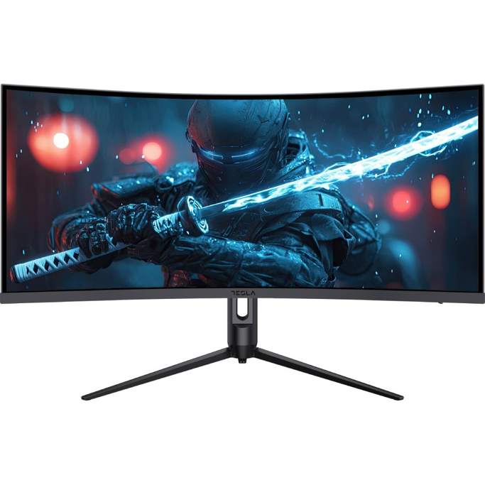 Tesla 34GH949BW3, 34", WQHD, VA, 165Hz, 2xHDMI, DP, USB-C, PD65W, zvučnici, zakrivljeni - Slika 1