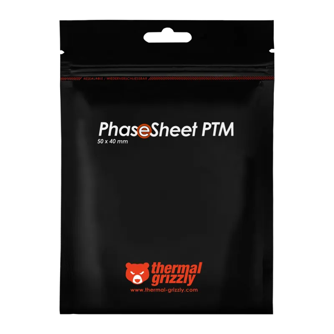 Thermal Pad Thermal Grizzly PhaseSheet PTM, 50x40mm, TG-PS-50-40 - Slika 2