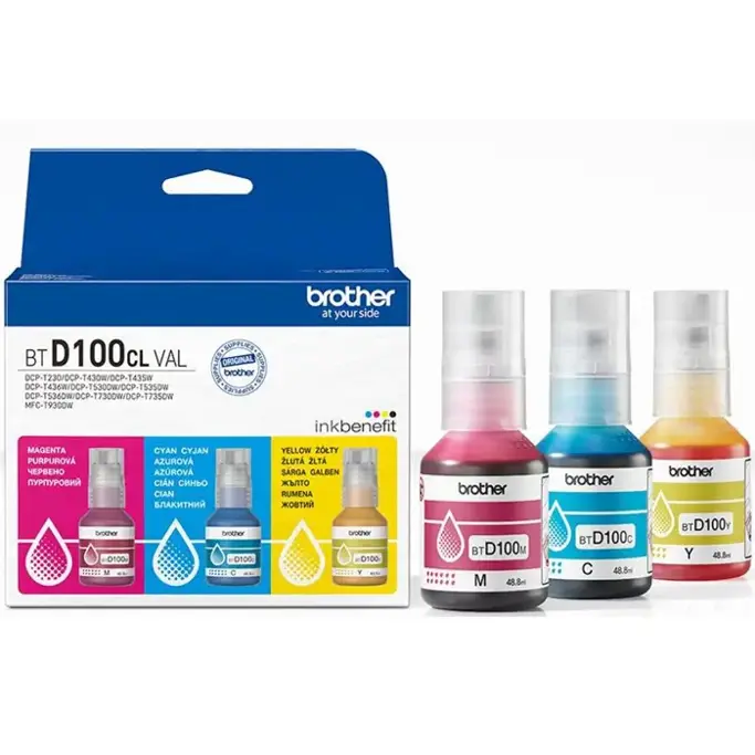 Tinta Brother BTD100CLVAL, Multipack - Slika 1