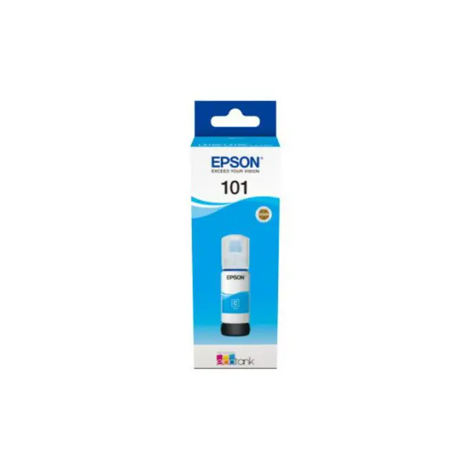 Tinta Epson 101, C13T03V24A, EcoTank Cyan ink bottle - Slika 1