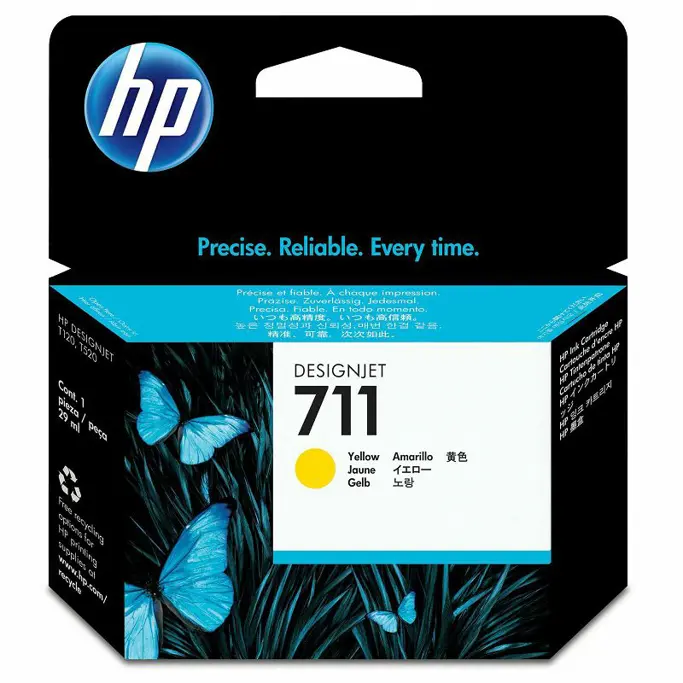 Tinta HP CZ132A no. 711 Yellow - Slika 1