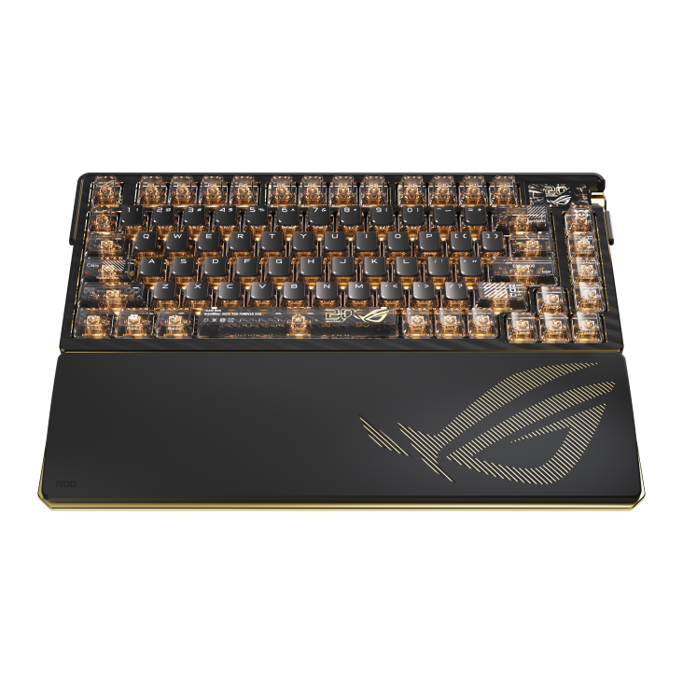 Tipkovnica Asus ROG Azoth Extreme Edition 20 mehanička, OLED display, NX RGB, bežična, crna, 90MP04VF-BKUA20 - Slika 4