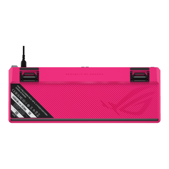 Tipkovnica Asus ROG Falchion Ace HFX ZywOo mehanička, ROG HFX magnetski, RGB, 90MP04KE-BKUA20 - Slika 3