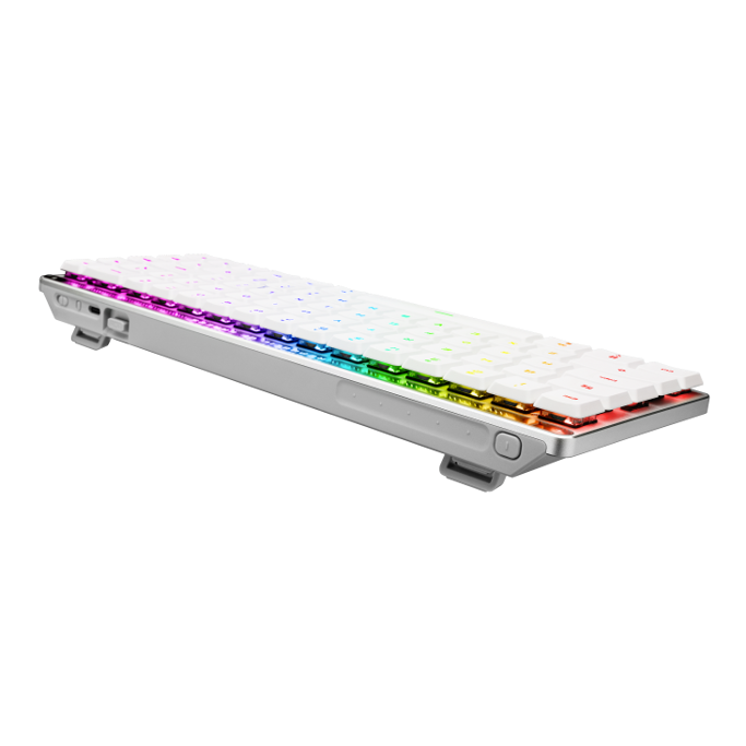 Tipkovnica Asus ROG Falchion RX mehanička, Low Profile, RGB, bijela, UK layout, 90MP03EC-BKEA10 - Slika 6