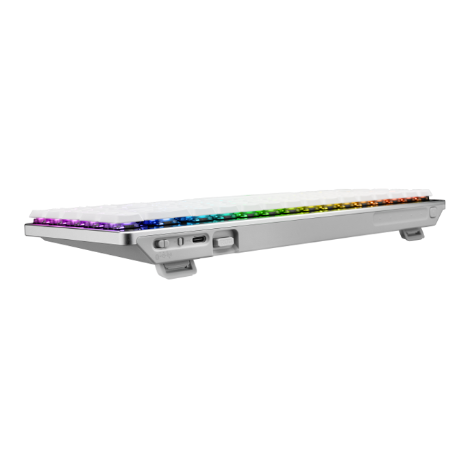 Tipkovnica Asus ROG Falchion RX mehanička, Low Profile, RGB, bijela, UK layout, 90MP03EC-BKEA10 - Slika 7