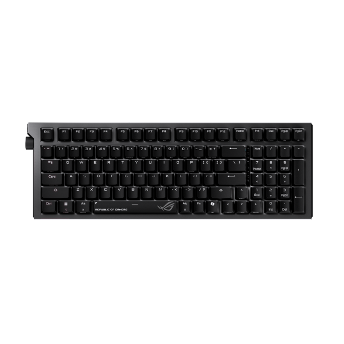 Tipkovnica Asus ROG Strix Morph 96 mehanička, NX V2 RGB, bežična, crna, 90MP04IF-BKUA03 - Slika 2