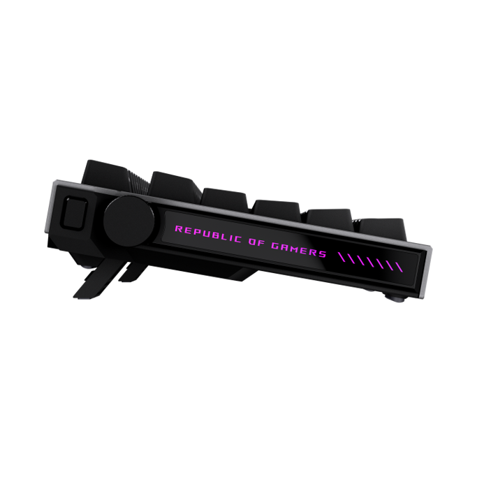 Tipkovnica Asus ROG Strix Morph 96 mehanička, NX V2 RGB, bežična, crna, 90MP04IF-BKUA03 - Slika 7