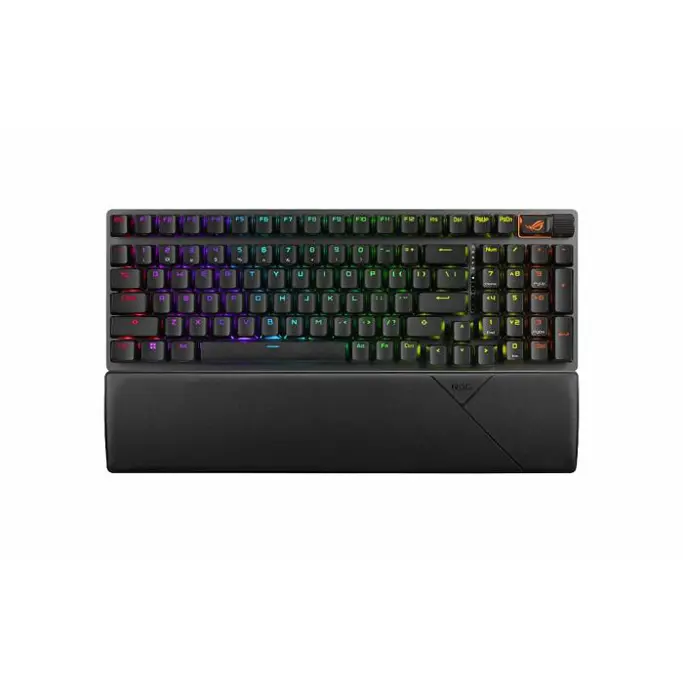Tipkovnica ASUS ROG Strix Scope II 96 mehanička, NX RGB, PBT, crna, 90MP037A-BKUA01 - Slika 1