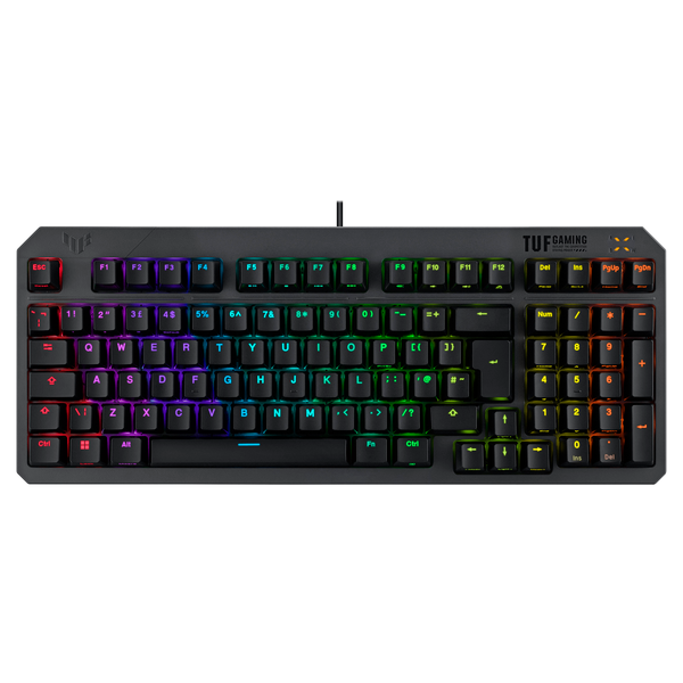 Tipkovnica Asus TUF GAMING K3 Gen II, crna, UK layout, 90MP0390-BKEA01 - Slika 2