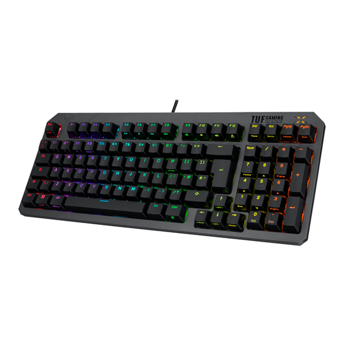 Tipkovnica Asus TUF GAMING K3 Gen II, crna, UK layout, 90MP0390-BKEA01 - Slika 1