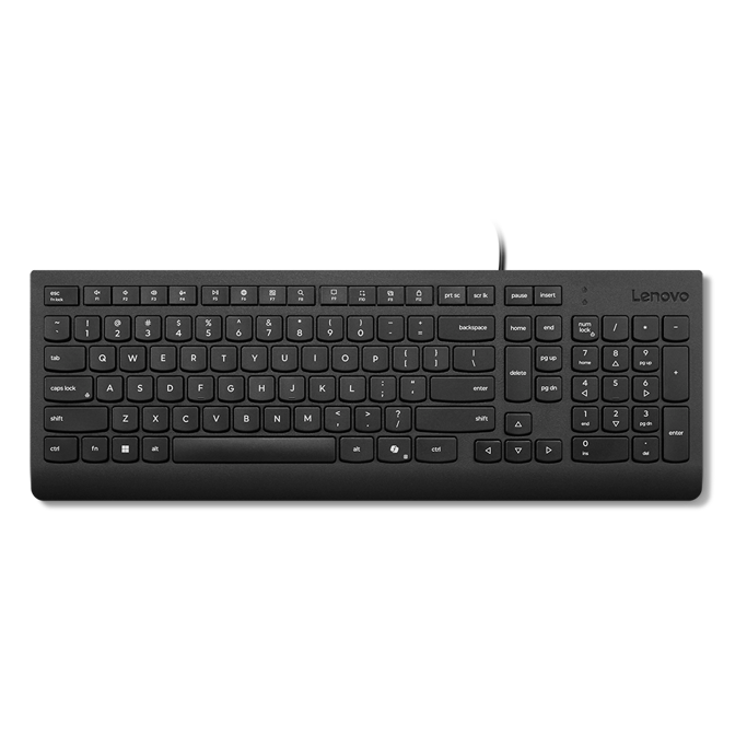 Lenovo žična tipkovnica Essential, 4Y41R64673 - Slika 2