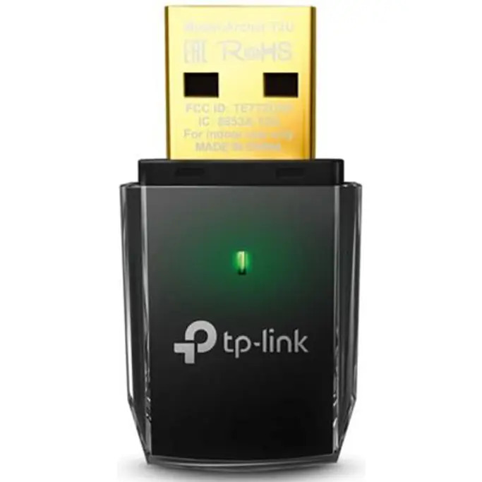 TP-Link Archer T2U, USB 2.0 AC600 Wireless Dual Band USB Adapter - Slika 1