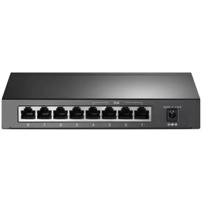 TP-Link Switch TL-SF1008P, 8-Port 10/100Mbps Desktop Switch with 4-Port PoE+ - Slika 1