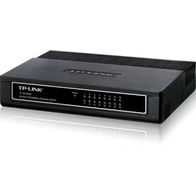 TP-Link Switch TL-SF1016D, 16-Port, 10/100Mbps Desktop Switch - Slika 2