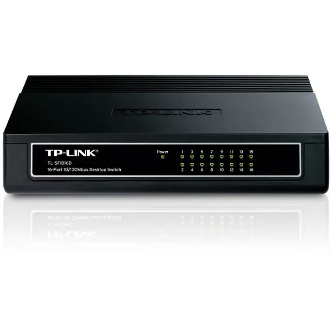 TP-Link Switch TL-SF1016D, 16-Port, 10/100Mbps Desktop Switch - Slika 3