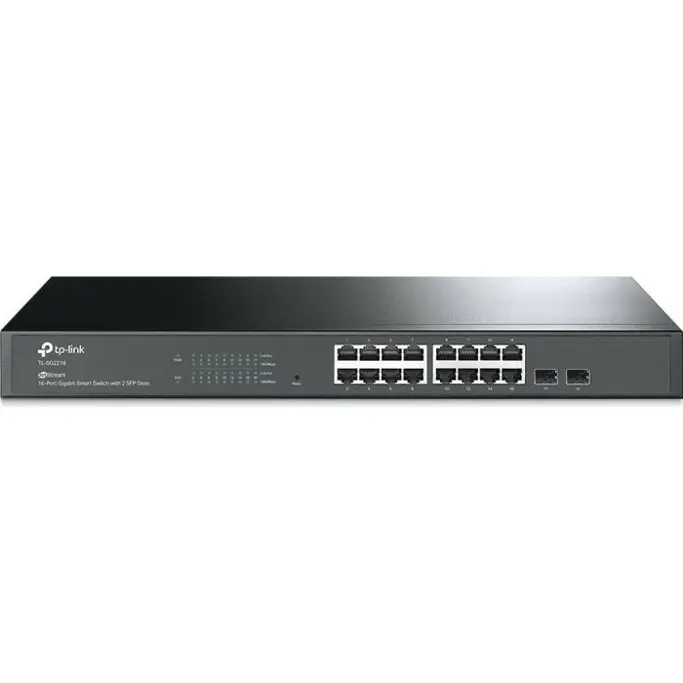 TP-Link Switch TL-SG2218, 16-Port JetStream Gigabit Smart Switch with 2 SFP Slots, 1U 19" Rack Mount - Slika 1