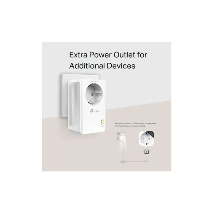 TP-Link TL-PA7017PKIT AV1000 Gigabit, duopack, Powerline mrežni adapter, Starter Kit - Slika 5