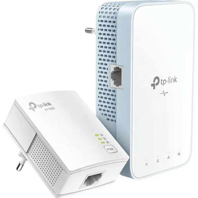 TP-Link TL-WPA7517KIT AV1000, Gigabit, 2×GLAN, 2.4GHz/5GHz, Powerline mrežni adapter - Slika 2