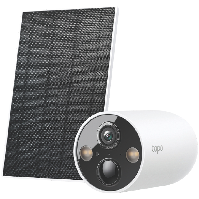 Tapo Solarna sigurnosna kamera C425 KIT komplet, 2K, WiFi, AI detekcija, Noćni Vid
