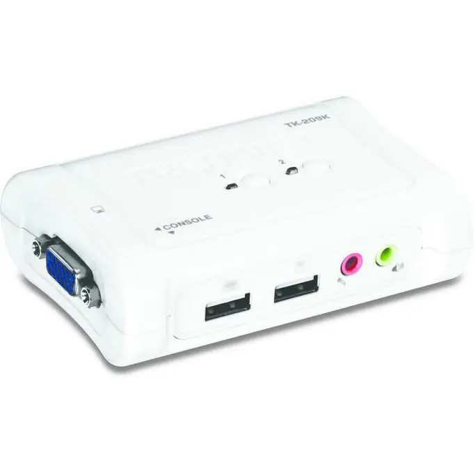 Trendnet Switch TK-209K, 2-Port USB Switch + Audio - Slika 3