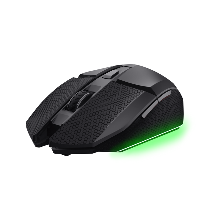 Trust bežični miš GXT 122 Felox+ Dual, Gaming, RGB, USB, crni, 25748 - Slika 3