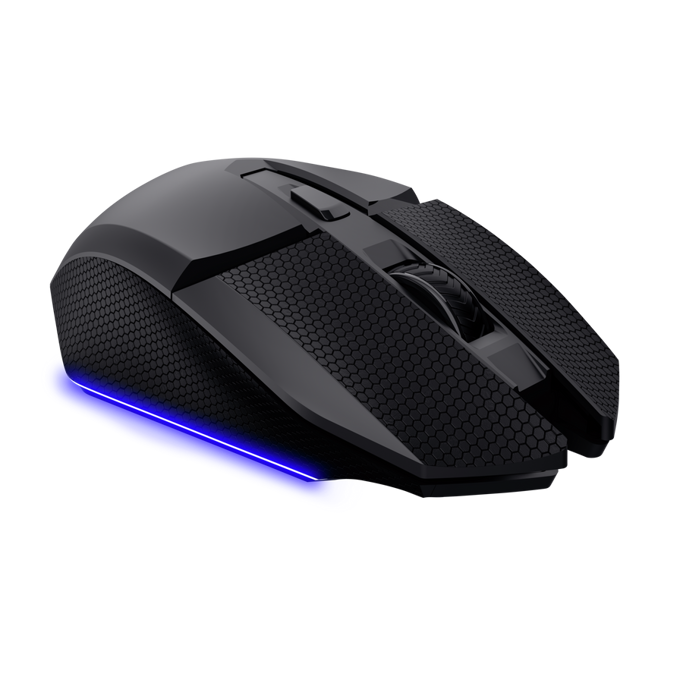 Trust bežični miš GXT 122 Felox+ Dual, Gaming, RGB, USB, crni, 25748 - Slika 4