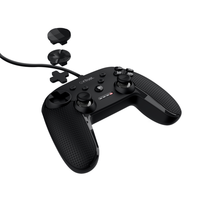 Trust Gamepad GXT 541 Muta, žični, crni, 24789 (PC/NSW) - Slika 1