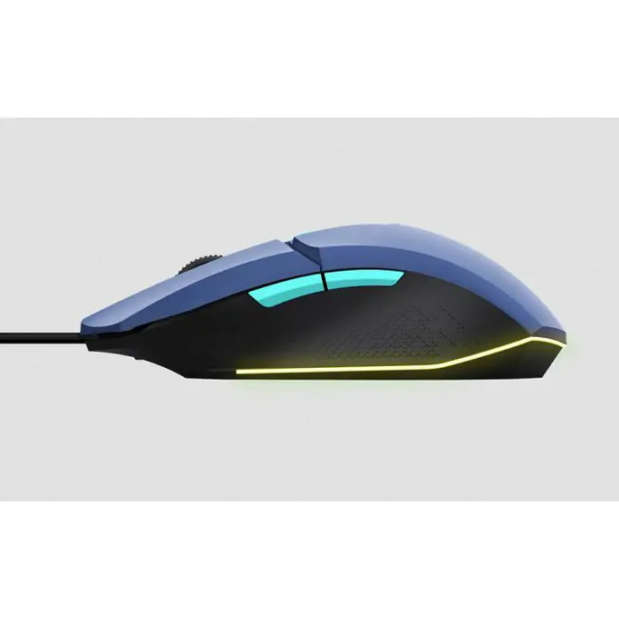 Trust žični miš 25067 GXT 109B Felox, Gaming, RGB, plavi, USB - Slika 4