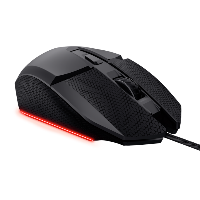 Trust žični miš GXT 122 Felox+, Gaming, RGB, USB, crni, 25603 - Slika 3