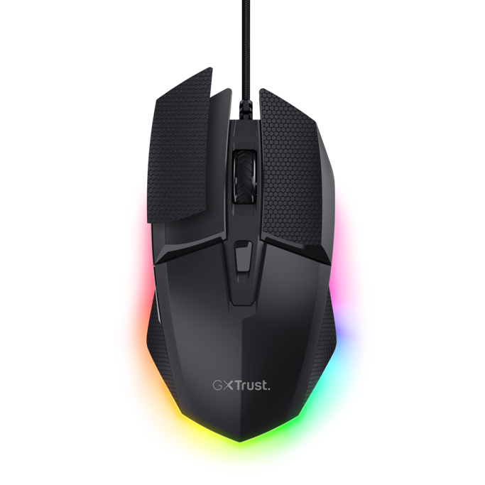 Trust žični miš GXT 122 Felox+, Gaming, RGB, USB, crni, 25603 - Slika 2