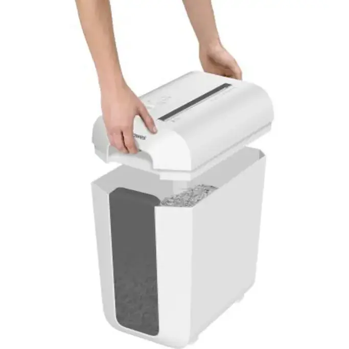 Uništavač dokumentacije Fellowes Powershred LX65, Cross-Cut, bijeli - Slika 3