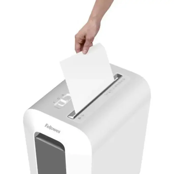 Uništavač dokumentacije Fellowes Powershred LX65, Cross-Cut, bijeli - Slika 2