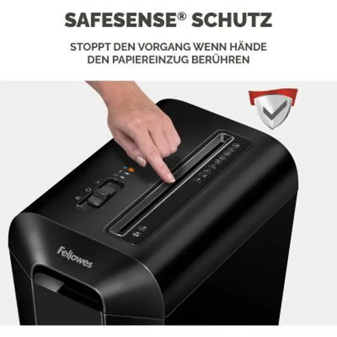 Uništavač dokumentacije Fellowes Powershred LX65, Cross-Cut, crni, 4400701 - Slika 8