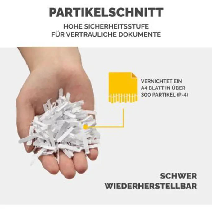 Uništavač dokumentacije Fellowes Powershred LX65, Cross-Cut, crni, 4400701 - Slika 9
