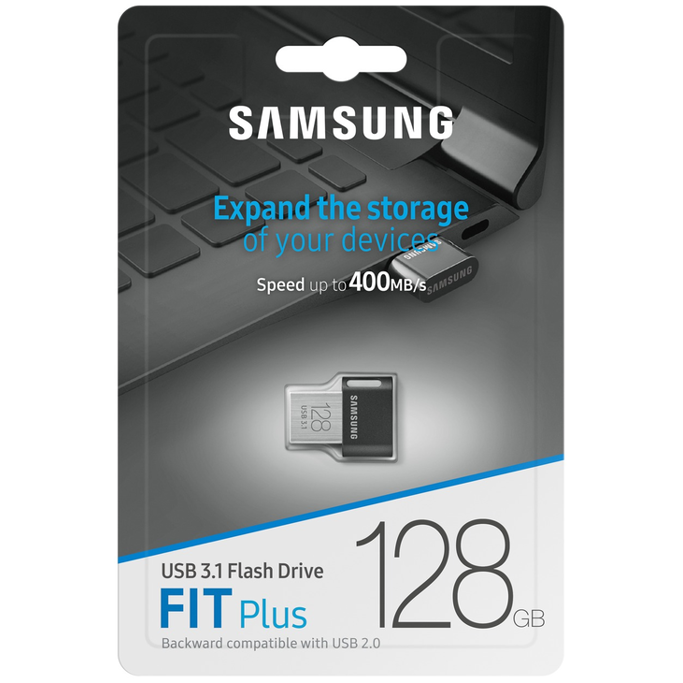 USB 128GB Samsung Fit Plus, USB-A 3.1, MUF-128AB/APC - Slika 1