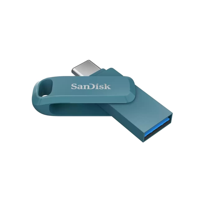 USB 128GB Sandisk Ultra Dual Drive Go, USB-C/USB-A 3.1/3.0, Plavi, SDDDC3-128G-G46NBB - Slika 2