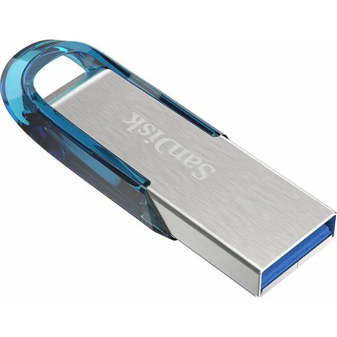 USB 128GB Sandisk Ultra Flair, USB 3.0 plavi, SDCZ73-128G-G46B - Slika 2