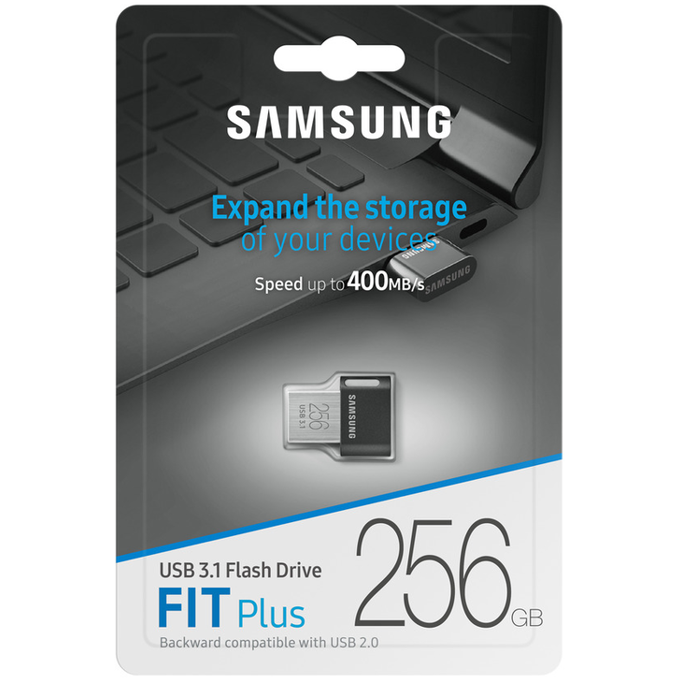 USB 256GB Samsung Fit Plus, USB-A 3.1, MUF-256AB/APC - Slika 1